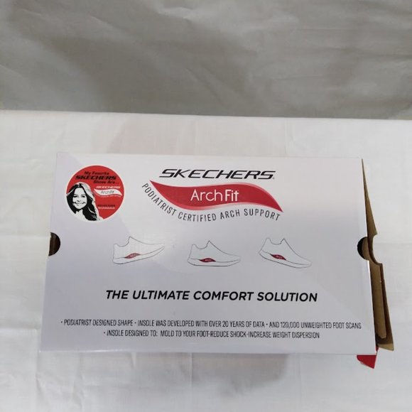 Skechers Air Cooled Arch Fit Rainbow View Gray NWT Women's Size 6.5W US - Picture 2 of 11